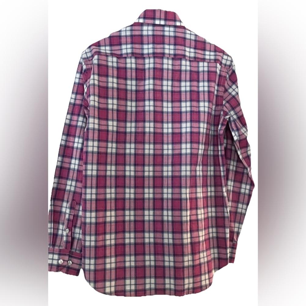 TAILORBYRD Boys 16 Cotton Buttondown Long Sleeve Shirt Col.Charmed B119W1149 NWT - Picture 5 of 16